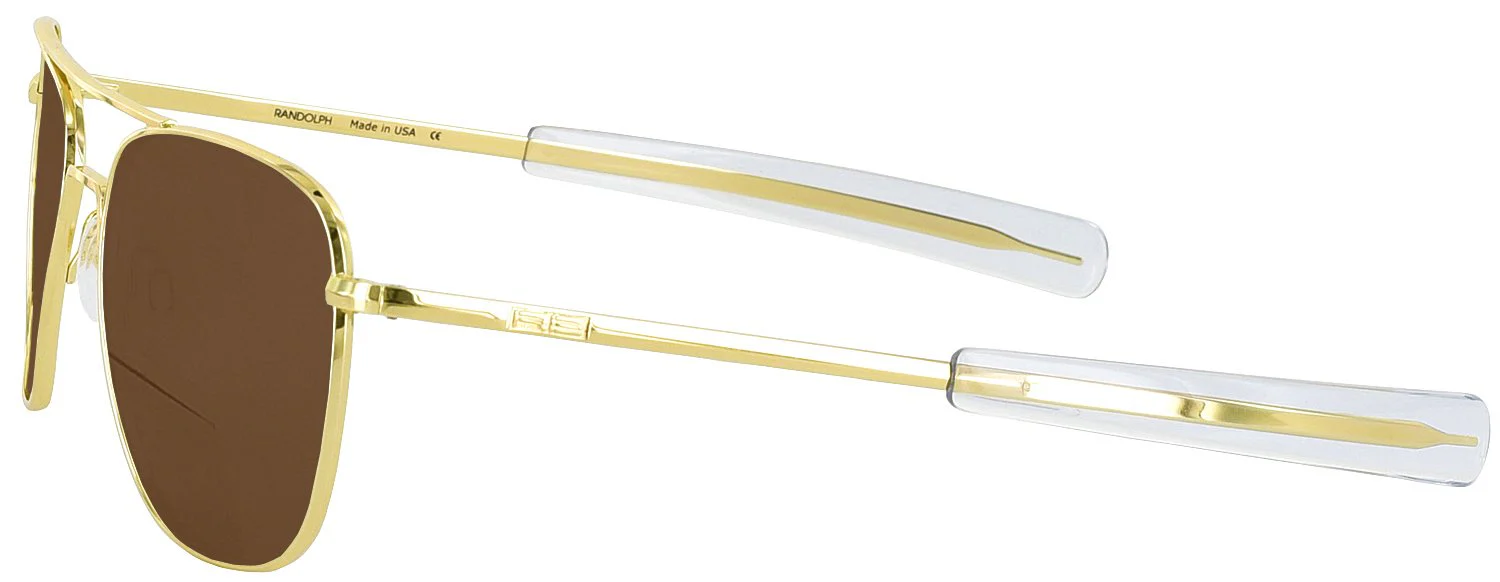 Aviator 23K Gold Bifocal Reading Sunglasses - Image 3
