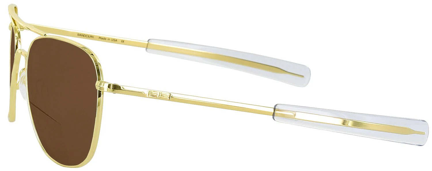 Aviator 23K Gold XL Bifocal Reading Sunglasses - Image 3