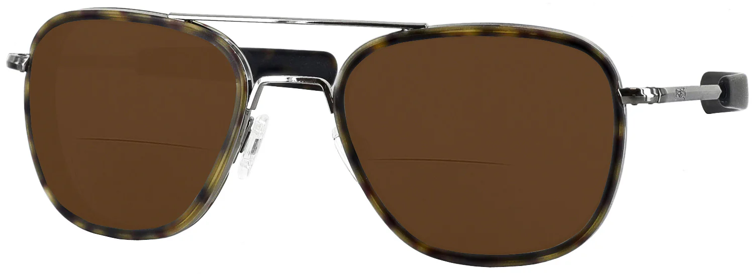 Aviator Inlay Bifocal Reading Sunglasses - Image 20