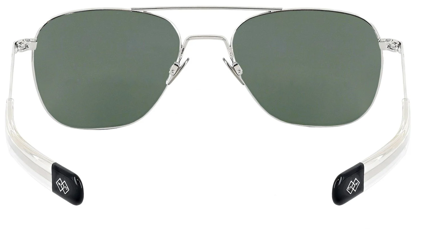Aviator White Gold Progressive Reading Sunglasses - Image 8