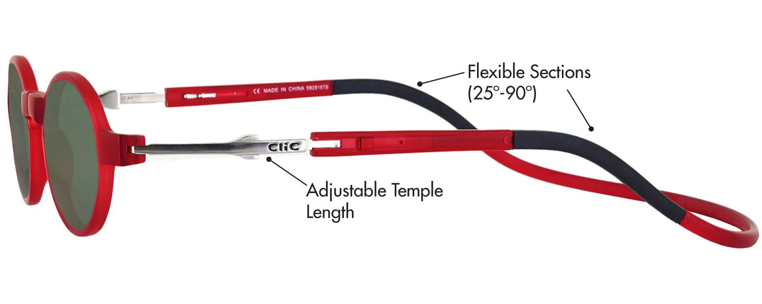CliC FLEX RD LTDQTY Progressive No Line Reading Sunglasses