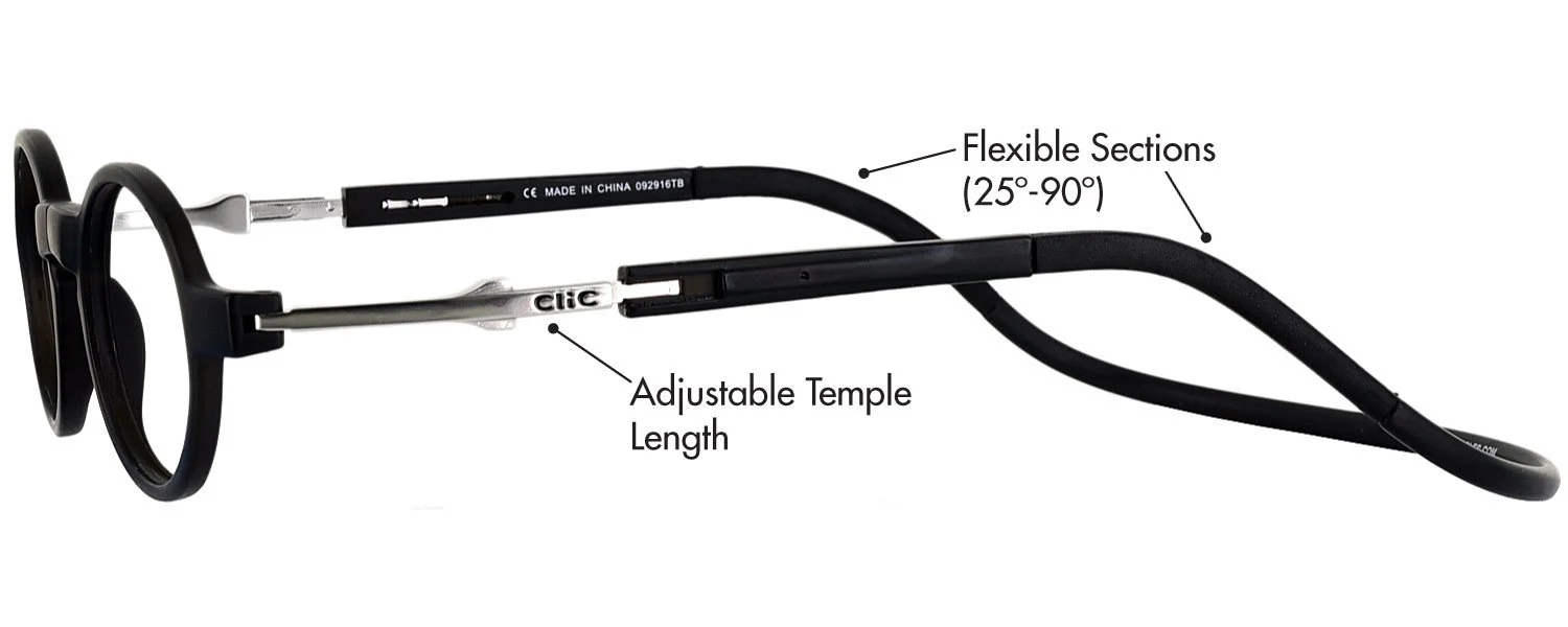 CliC FLEX Round Single Vision Full Frame