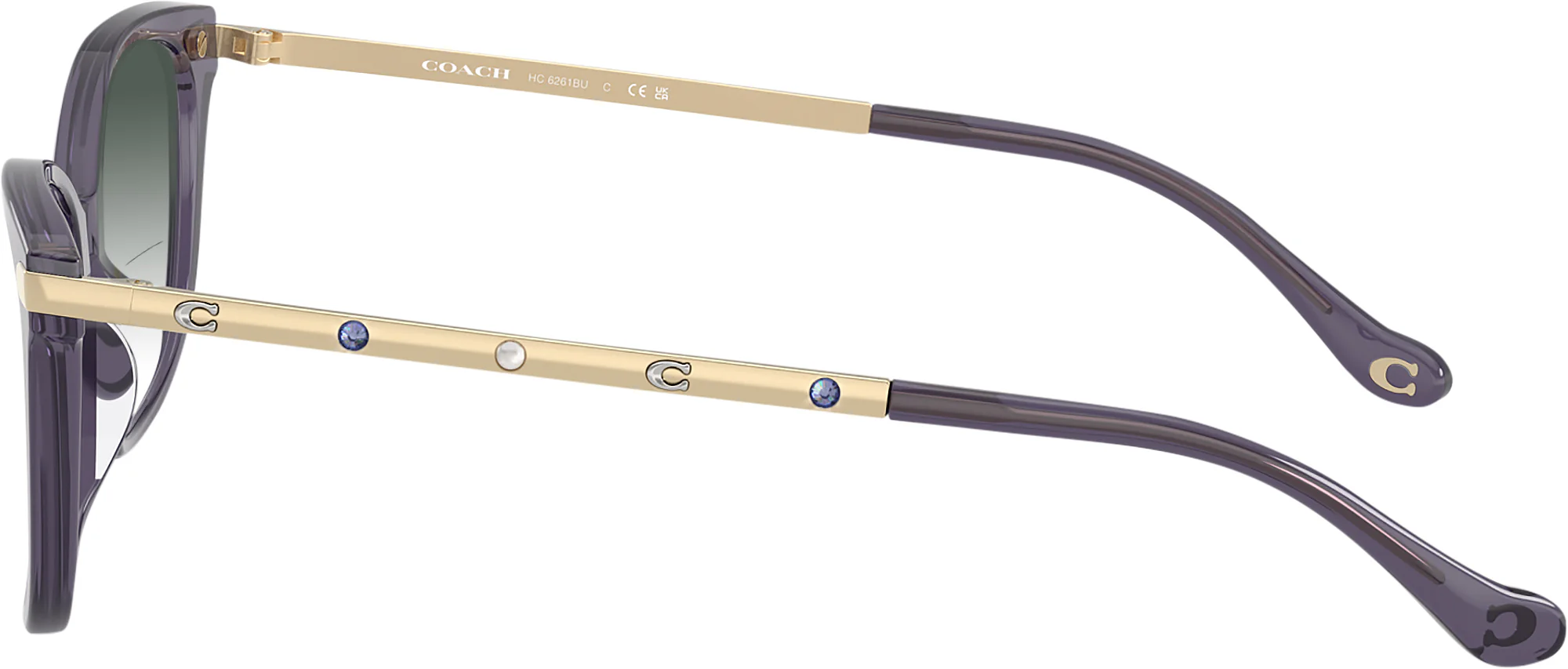 Coach 6261BU w/ Gradient Bifocal Reading Sunglasses - Image 6