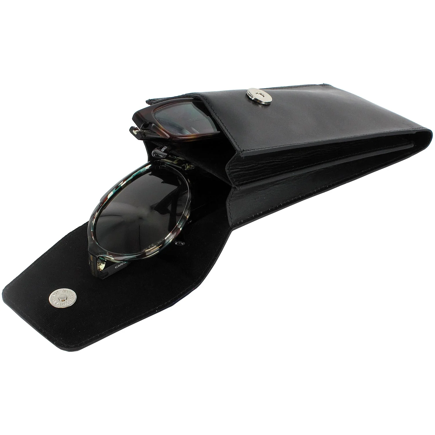 Double Leather Sunglass Case