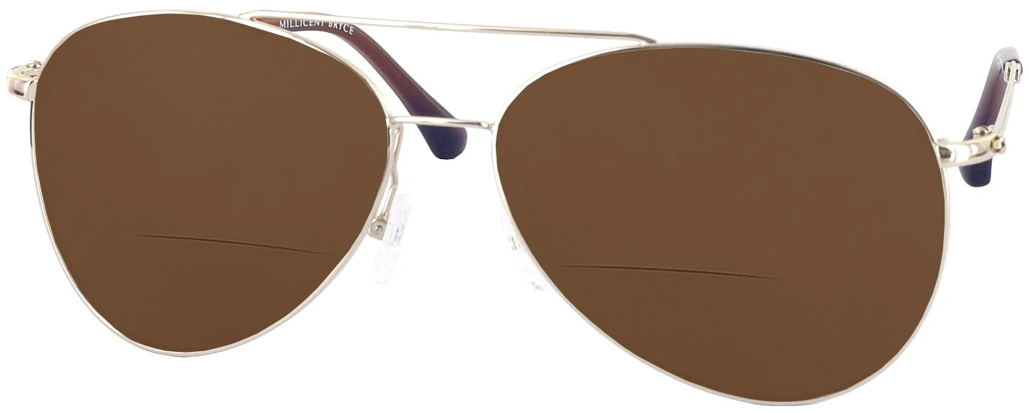 Millicent Bryce 145 w/ Gradient Bifocal Reading Sunglasses
