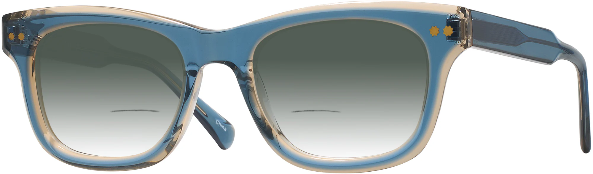 Millicent Bryce 199 w/ Clip w/ Gradient Bifocal Reading Sunglasses - Image 4
