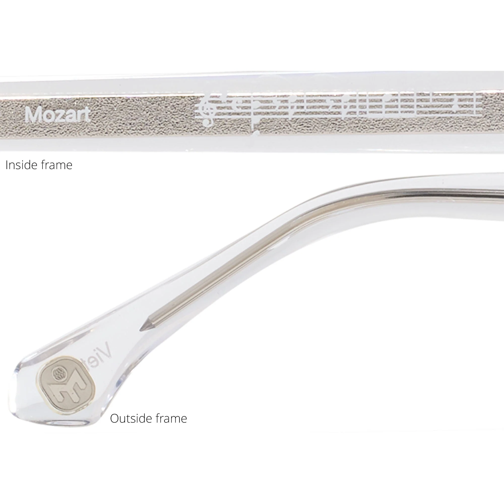 Mozart Single Vision Half Frame w/ FREE NON-GLARE - Image 15