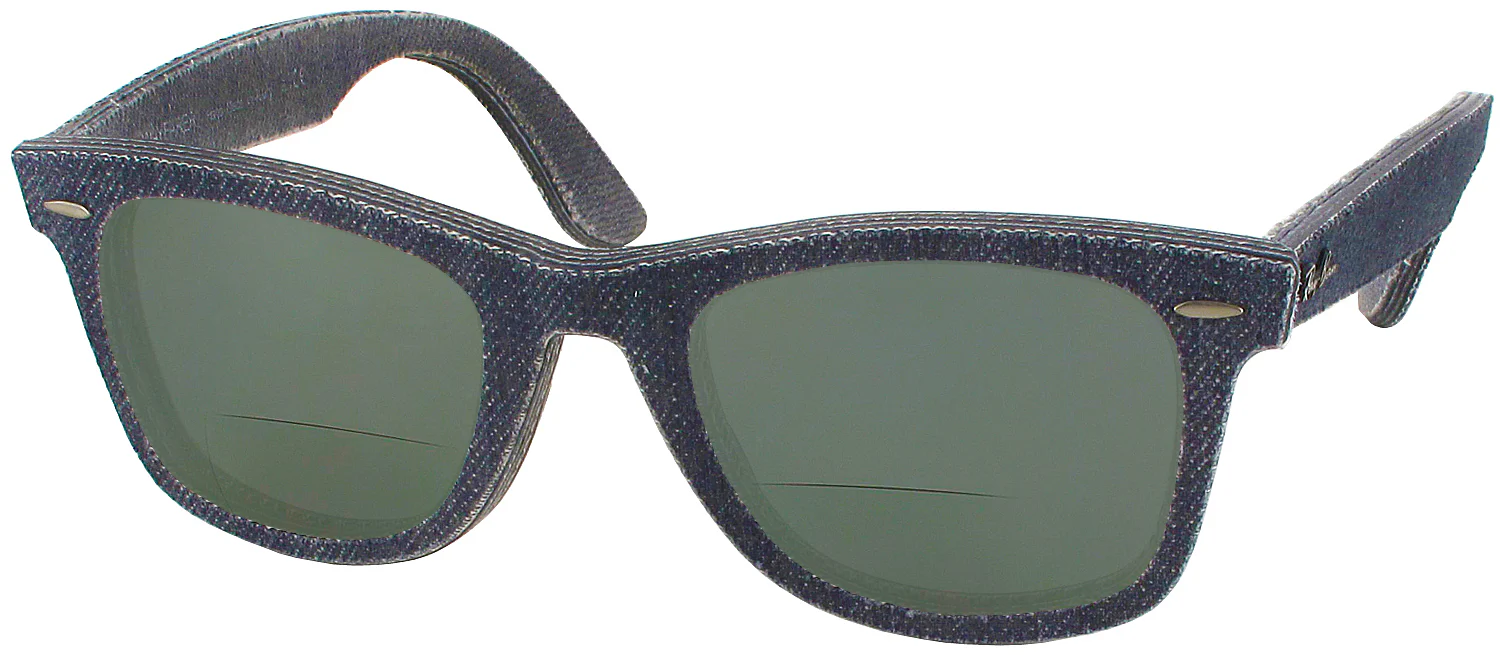 Ray-Ban 2140 Denim Bifocal Reading Sunglasses - Image 13