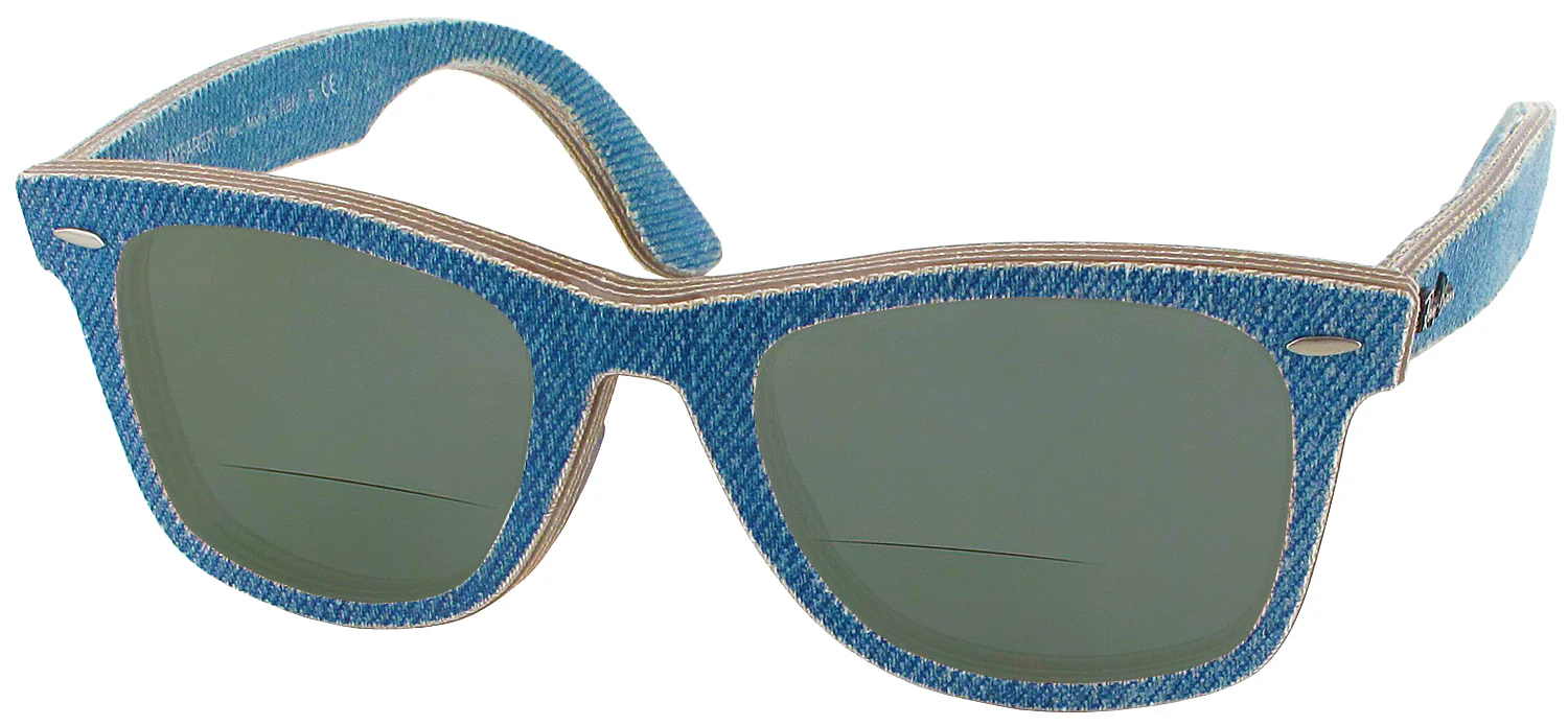 Ray-Ban 2140 Denim Bifocal Reading Sunglasses - Image 17