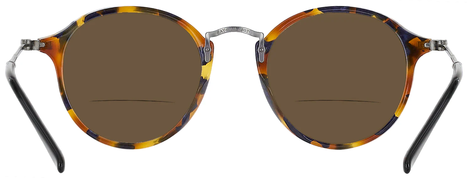 Ray-Ban 2447VL Round Fleck Bifocal Reading Sunglasses - Image 16