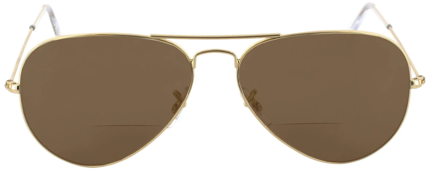 Ray-Ban 3025 Aviator Bifocal Reading Sunglasses - Image 2
