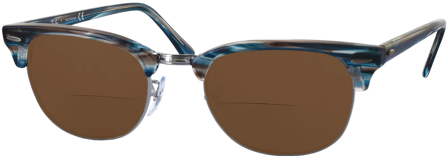 Ray-Ban 5154L Clubmaster Optics Bifocal Reading Sunglasses - Image 59