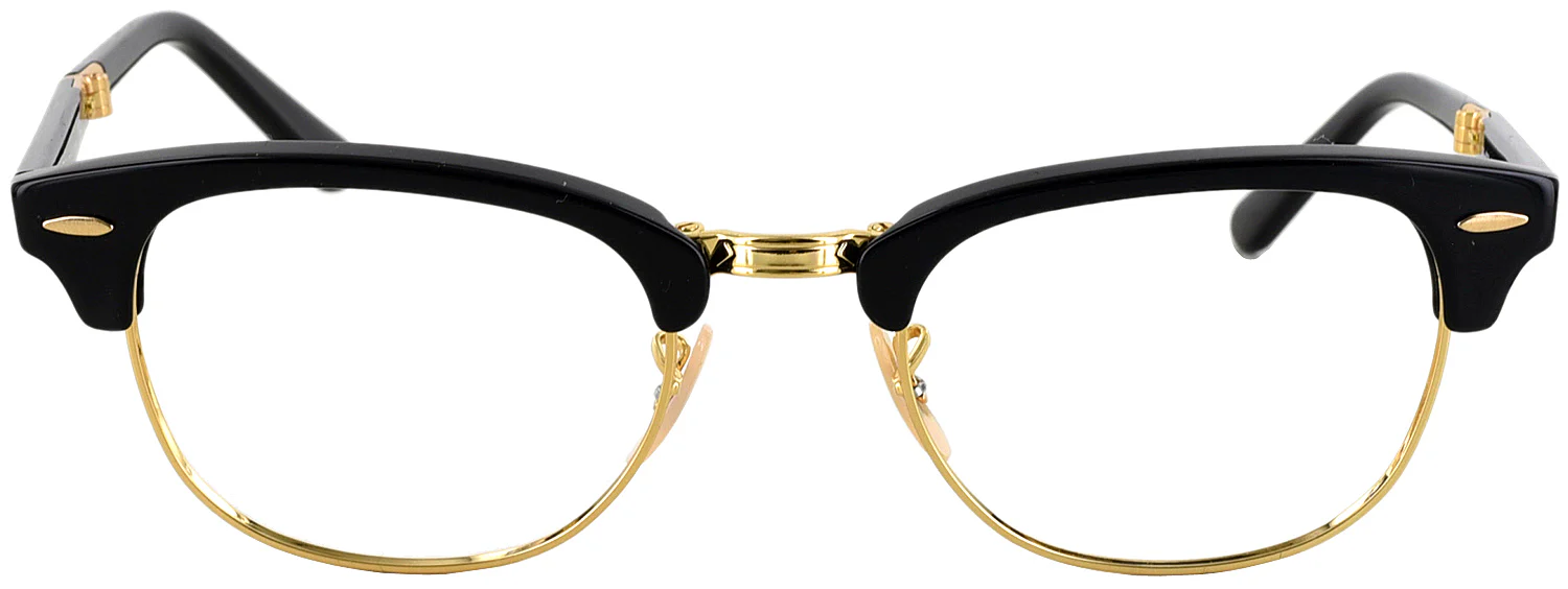 Ray-Ban 5334 Clubmaster Folding Optics Progressive No Line Bifocal - Image 2