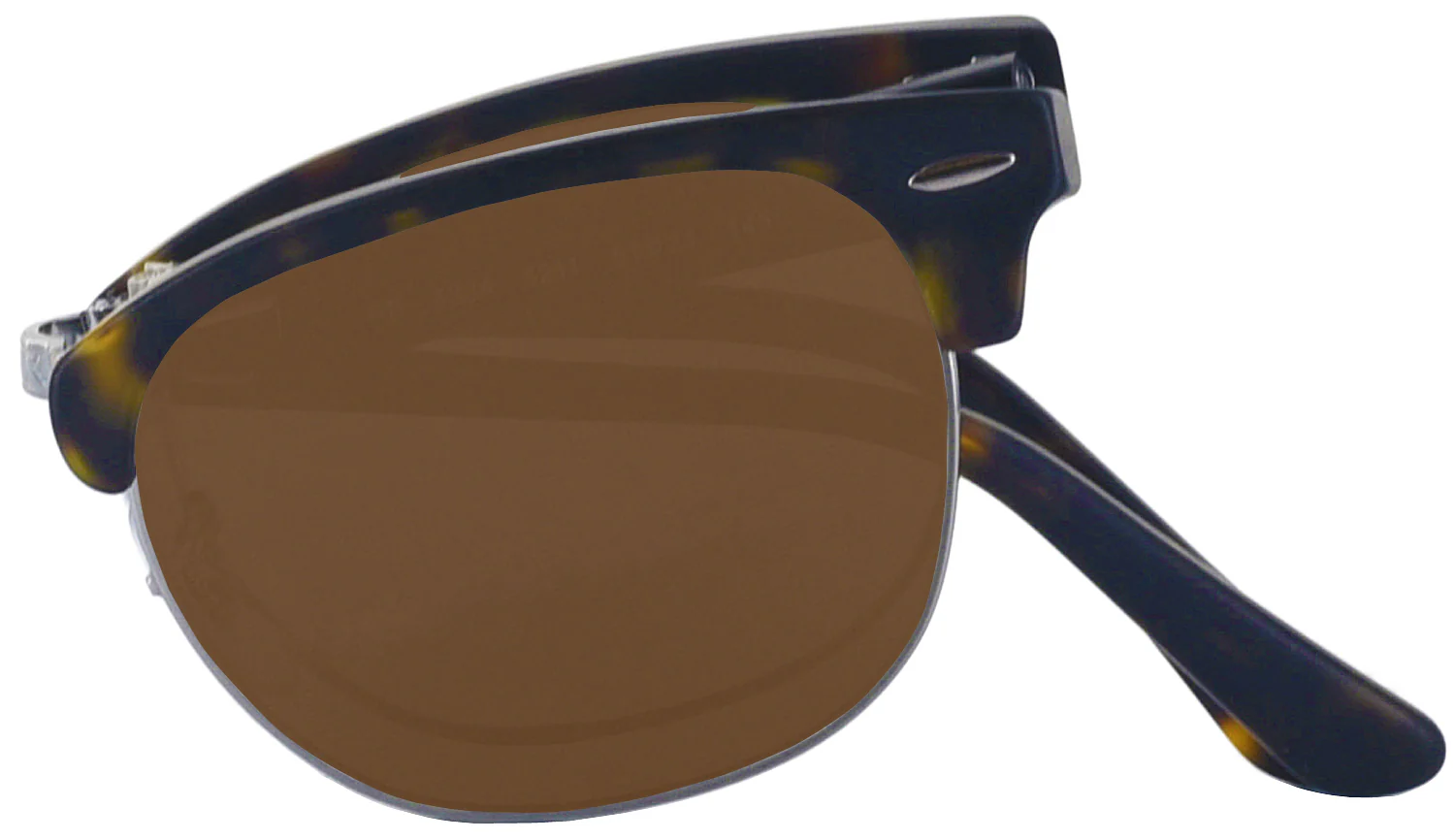 Ray-Ban 5334 Clubmaster Folding Optics Progressive No Line Reading Sunglasses - Image 5