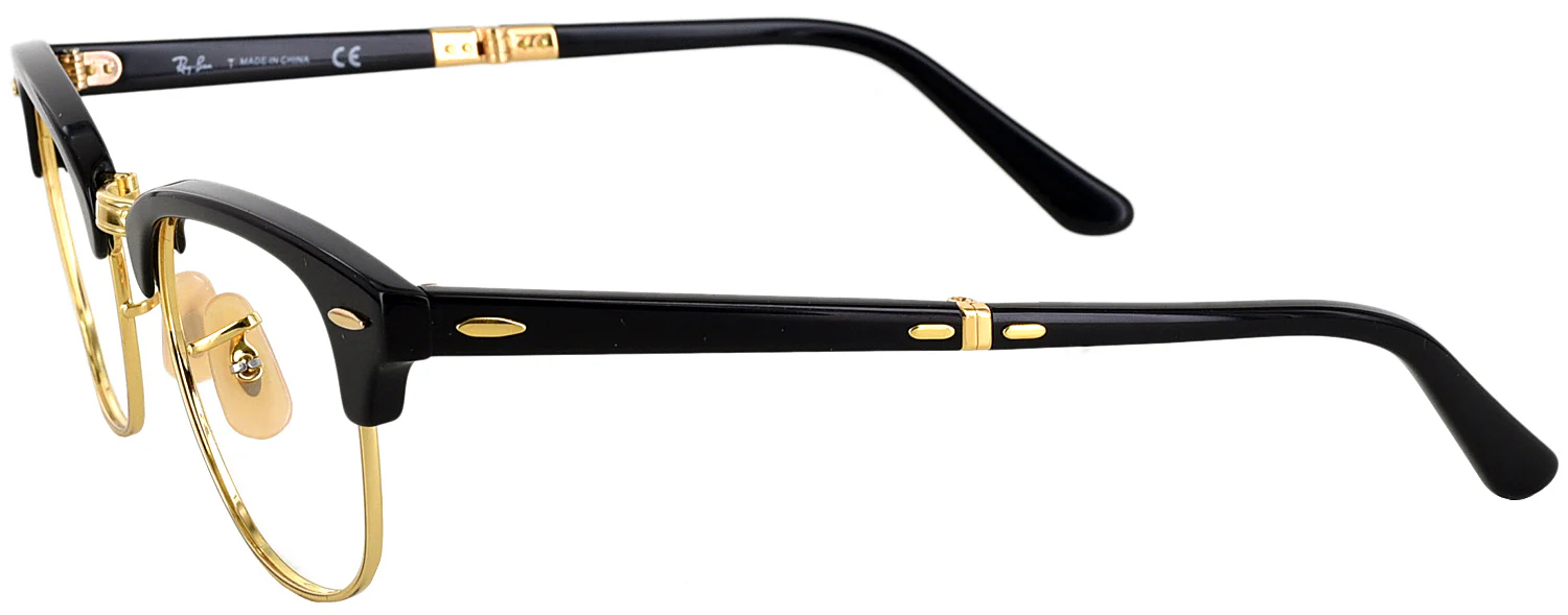 Ray-Ban 5334 Clubmaster Folding Optics Single Vision Full Frame - Image 3