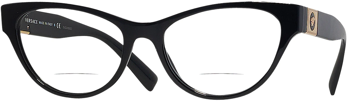 Versace 3296 Bifocal w/ FREE NON-GLARE