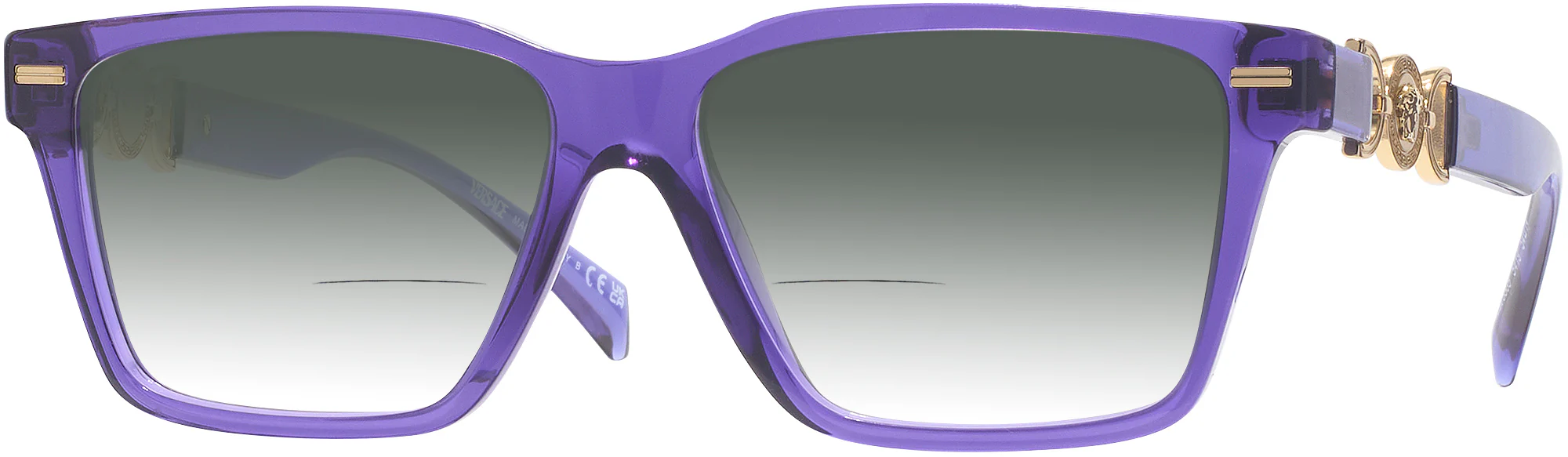 Versace 3335 w/ Gradient Bifocal Reading Sunglasses - Image 6